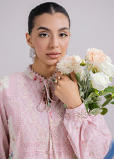 QPrints By Qalamkar Embroidered Lawn 3 Piece Unstitched Suit QLM25QP D-EM-02B KIRA